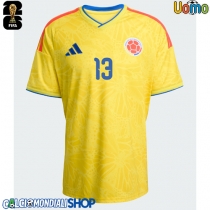 Maglie da calcio Colombia Yerry Mina #13 Prima Maglia Mondiali 2026  Manica Corta